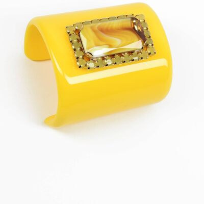 ADDICTED2 - MIA bracelet in yellow resin