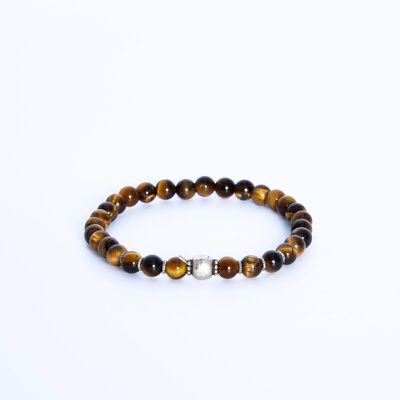 ADDICTED2 - NIRVANA bracelet with round stones and silver