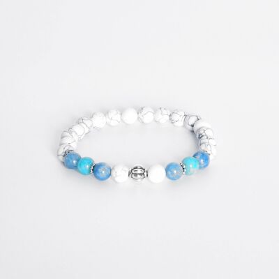 ADDICTED2 - ZEN bracelet with round stones and 925 silver