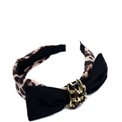 ADDICTED2 - ELISA Stirnband mit Tigerprint
