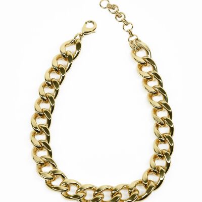 ADDICTED2 - Collar de cadena dorado EBE