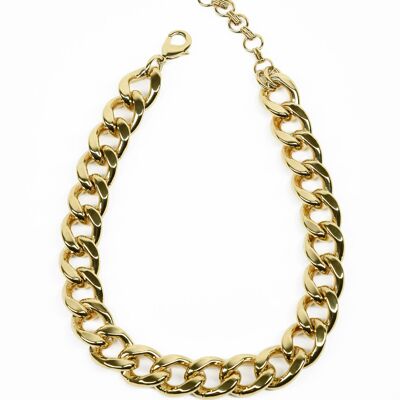 ADDICTED2 - Collar de cadena dorado EBE