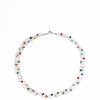 ADDICTED2 - ERIS Halskette mit farbigem Swarovski