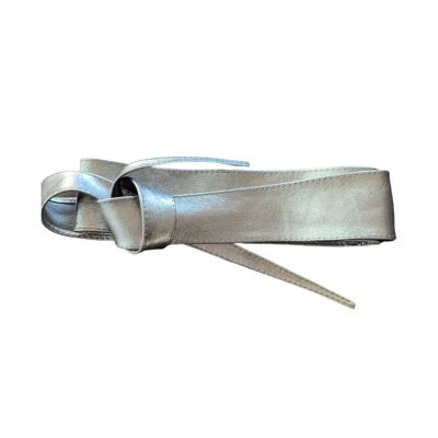ADDICTED2 - Silver-colored sash