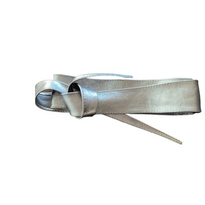 ADDICTED2 - Silver-colored sash