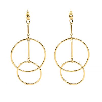 ADDICTED2 - ISIS gold earrings
