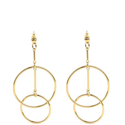 ADDICTED2 - ISIS gold earrings