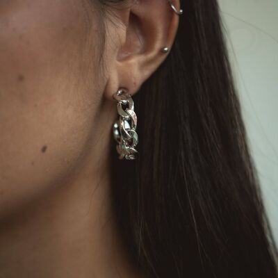 ADDICTED2 - Pendientes de plata SEKHMET