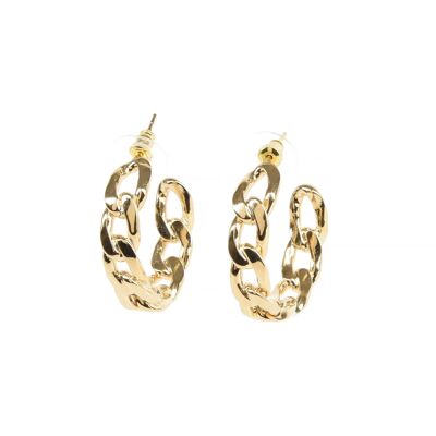 ADDICTED2 - SEKHMET gold earrings