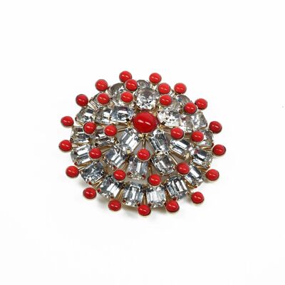 ADDICTED2 - Handmade HOPE brooch with precious stones