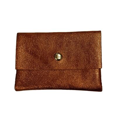 Leather wallet Bonny - Brown