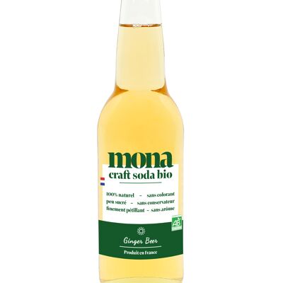 MONA CRAFT SODA BIO - GINGER BEER 33cl