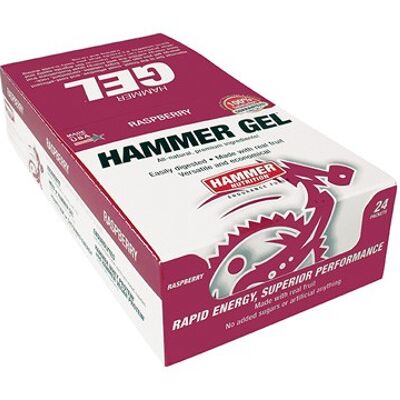 Hammer Gel Energy Raspberry (24 x 1 Servings)
