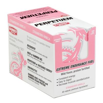 Endurance Sportdrink Perpetuem Strawberry-Vanilla (12 x 1 Serving)