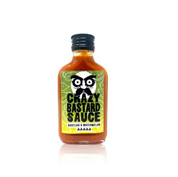 Sauce Piquante Crazy Bastard - BHUTLAH & PASTÈQUE 100ml 1
