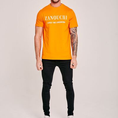 Men's Signature 570s T-shirt - Orange/White