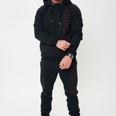 Zanouchi NYL Edit Hoodie - Black/Red