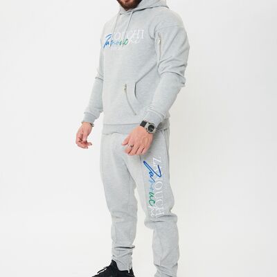 Mens Neon EMB Joggers- Grey