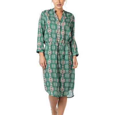 Robe Chemise - MARFIM - Vert