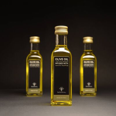 Olio d'oliva al tartufo bianco italiano - Dal Piemonte Italia
