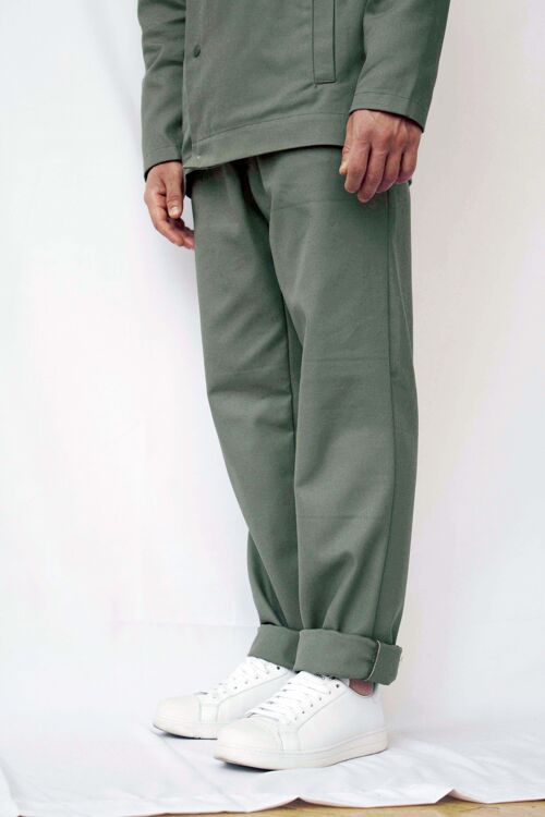 Pantalón de talle alto estilo cargo