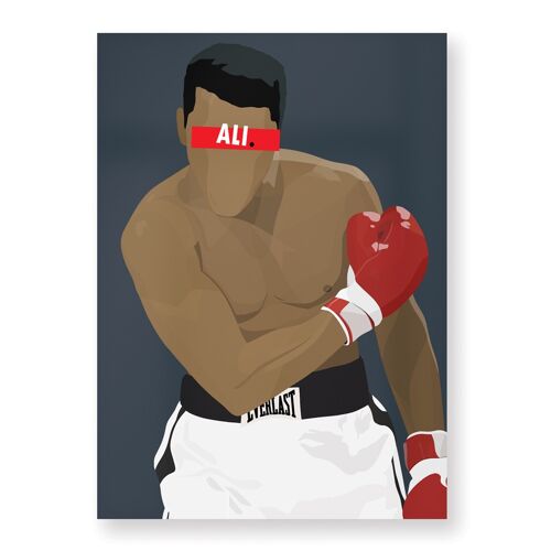 Affiche Muhammad Ali - 30X40 cm
