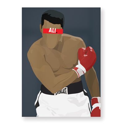 Poster Muhammad Ali - 30X40 cm
