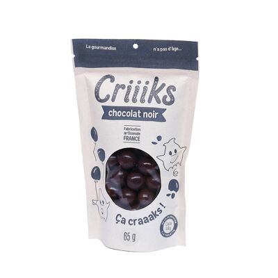 CRIIIKS Billes de céréales Chocolat noir