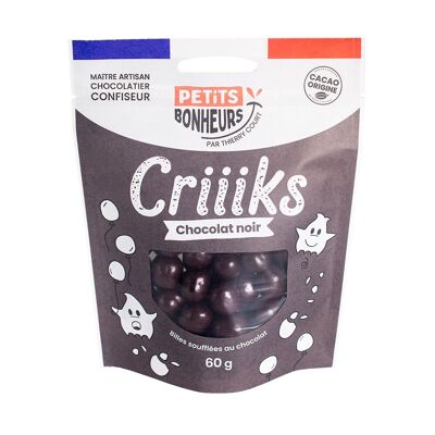CRIIIKS Bolas de cereales con chocolate negro