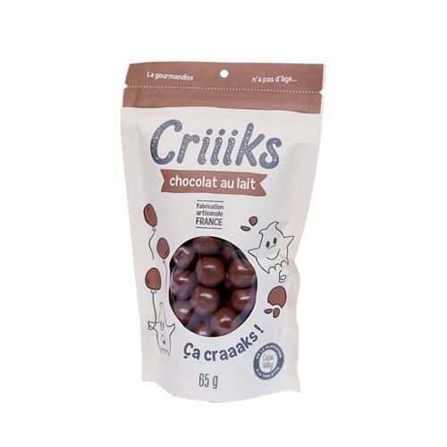 CRIIIKS Billes de céréales Chocolat au lait