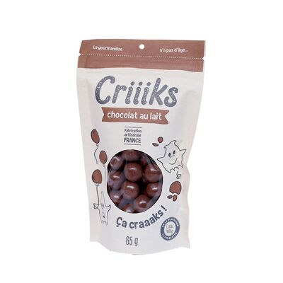 CRIIIKS Müslikugeln mit Milchschokolade