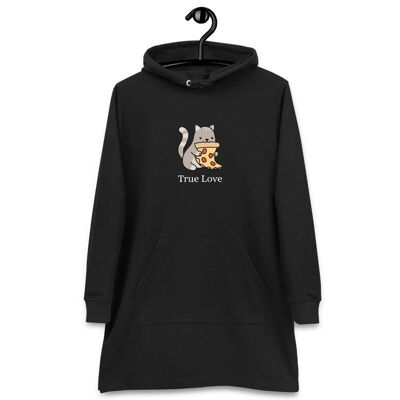 "True Love" hoodie dress for women