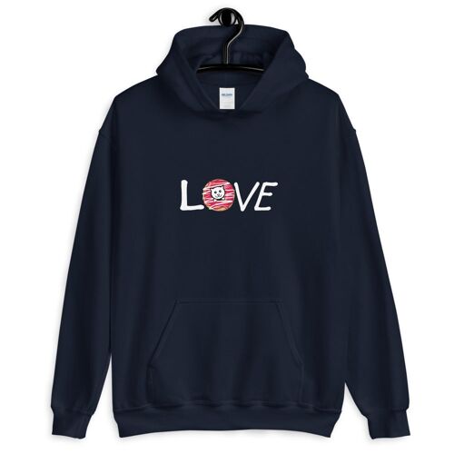 "Donut Love" Hoodie - Navy 2XL