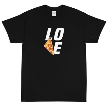 T-shirt "Amour de la bouffe" - Noir 2
