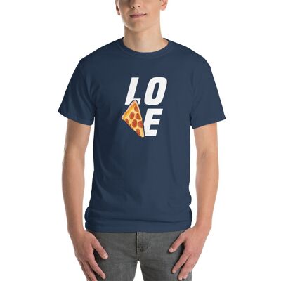 Camiseta "Amor por la comida" - Azul oscuro 2XL