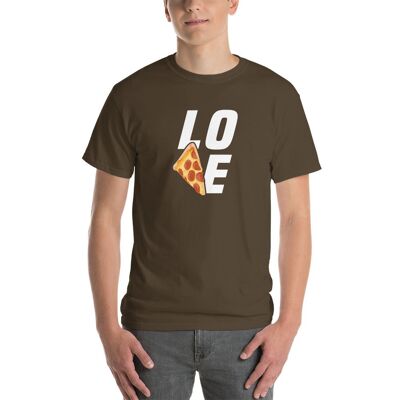 Camiseta "Amor por la comida" - Verde oliva