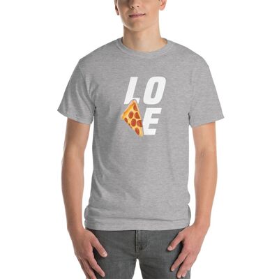 Camiseta "Food Love" - Gris deportivo