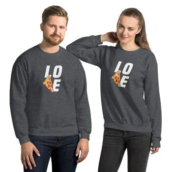 Pull "Pizza Love" - Rouge 2XL 3