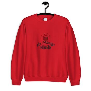 Pull "Mr Always Hungry" - Rouge 2XL 1