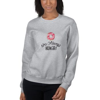 Chandail Mrs Always Hungry - Gris Sport 2XL 2