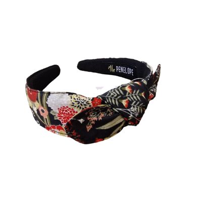 Oriental flower headband