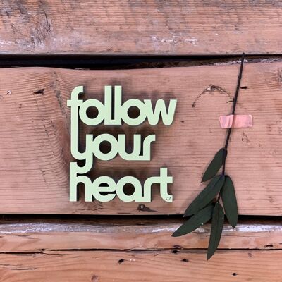 follow your heart - size M