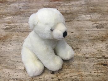 Ours polaire en peluche - Chasseur 1