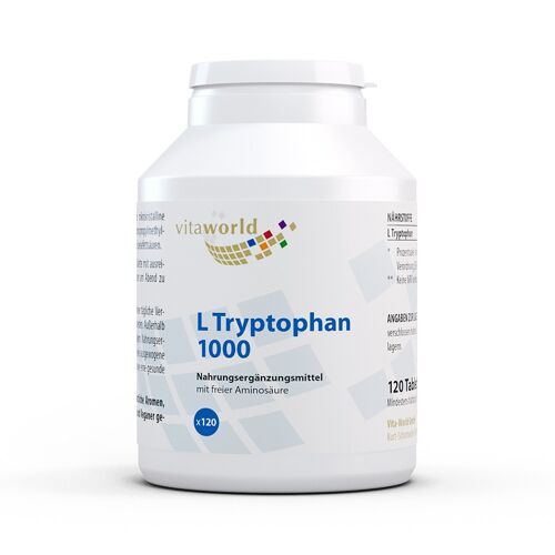 L-Tryptophan 1000 mg (120 Tbl)