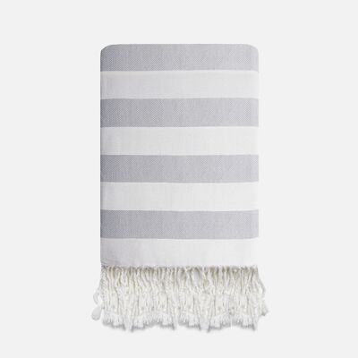 Fouta, Collection Riviera, Gris