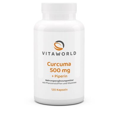 Turmeric 500 mg (120 caps)
