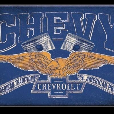 Imán Nevera Chevrolet American Tradition
