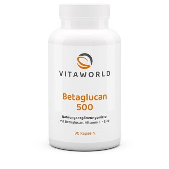Beta Glucan 500 (90 gélules) 1