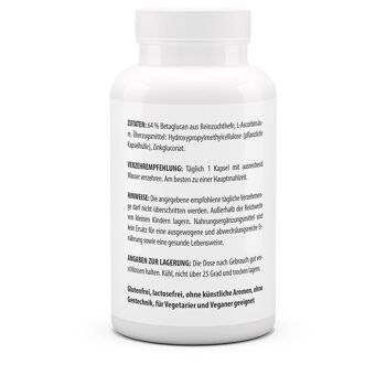 Beta Glucan 500 (90 gélules) 3