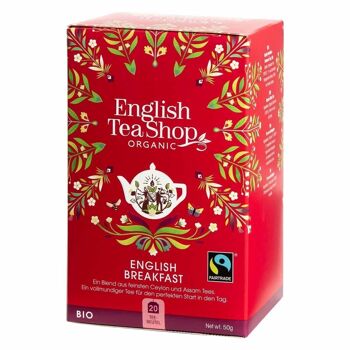 English Tea Shop - Présentoir à thé équipé mélange de 20 sachets de thé 5